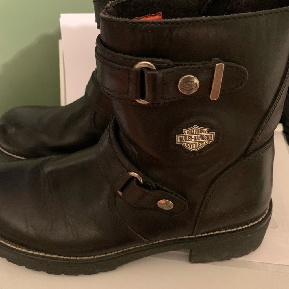 Ladies Harley Davidson Boots